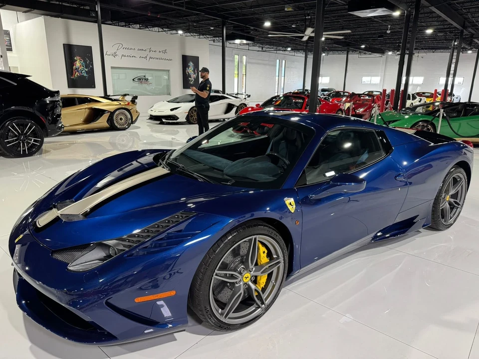 2015 Ferrari 458 Speciale Aperta - Image 11 of 12