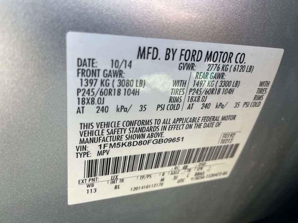 2015 Ford Explorer 5th Gen - Image 2 of 21