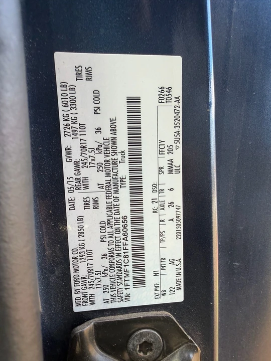 2015 Ford F-150 13th Gen - Image 20 of 20