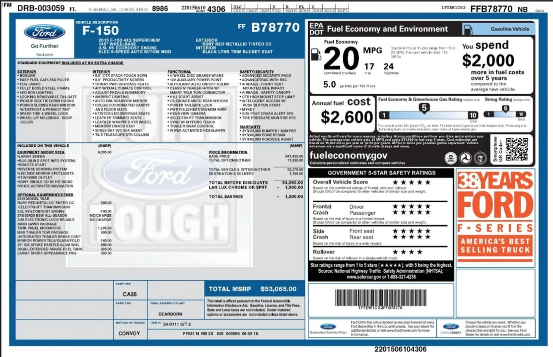 2015 Ford F-150 13th Gen - Image 4 of 31