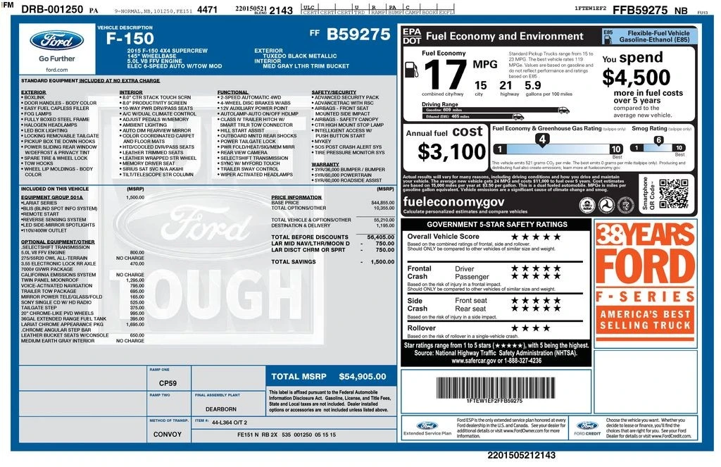 2015 Ford F-150 13th Gen - Image 6 of 12