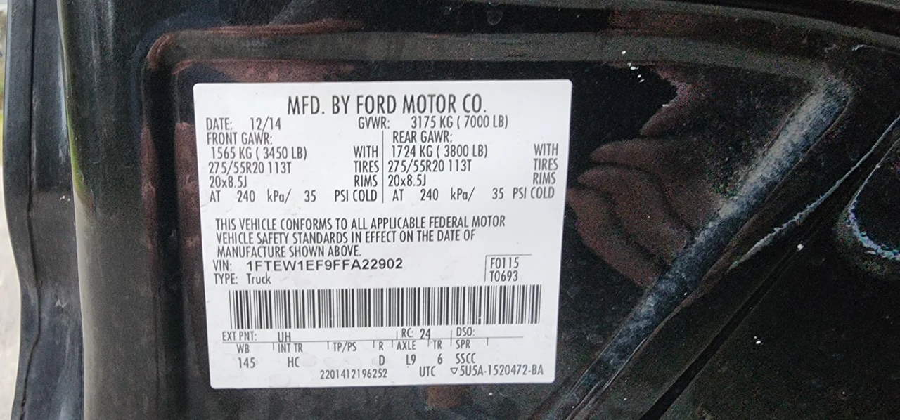 2015 Ford F-150 13th Gen - Image 12 of 21
