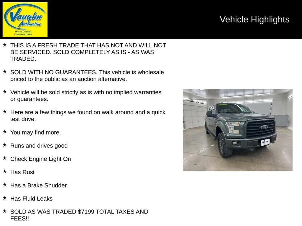 2015 Ford F-150 13th Gen - Image 2 of 12