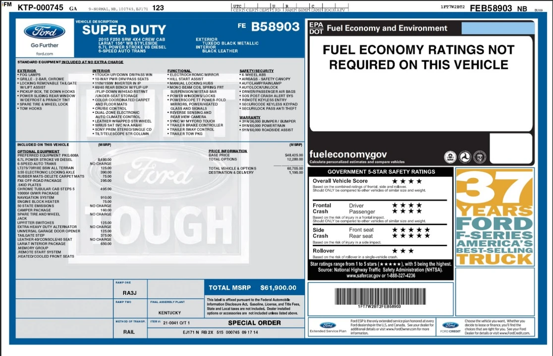 2015 Ford Super Duty 3rd Gen - Image 4 of 12