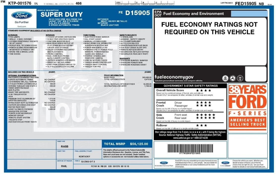 2015 Ford Super Duty 3rd Gen - Image 4 of 12