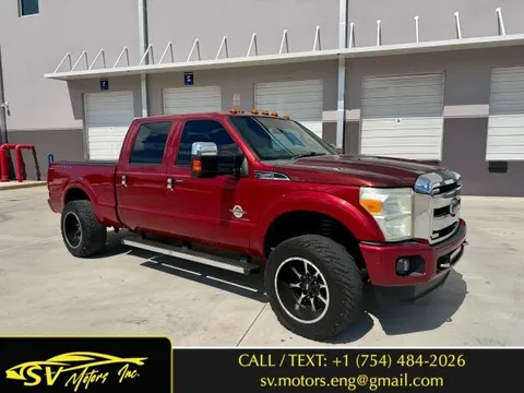 2015 Ford F-250 Super Duty Platinum