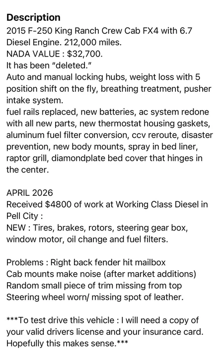 2015 Ford Super Duty 3rd Gen - Image 21 of 21