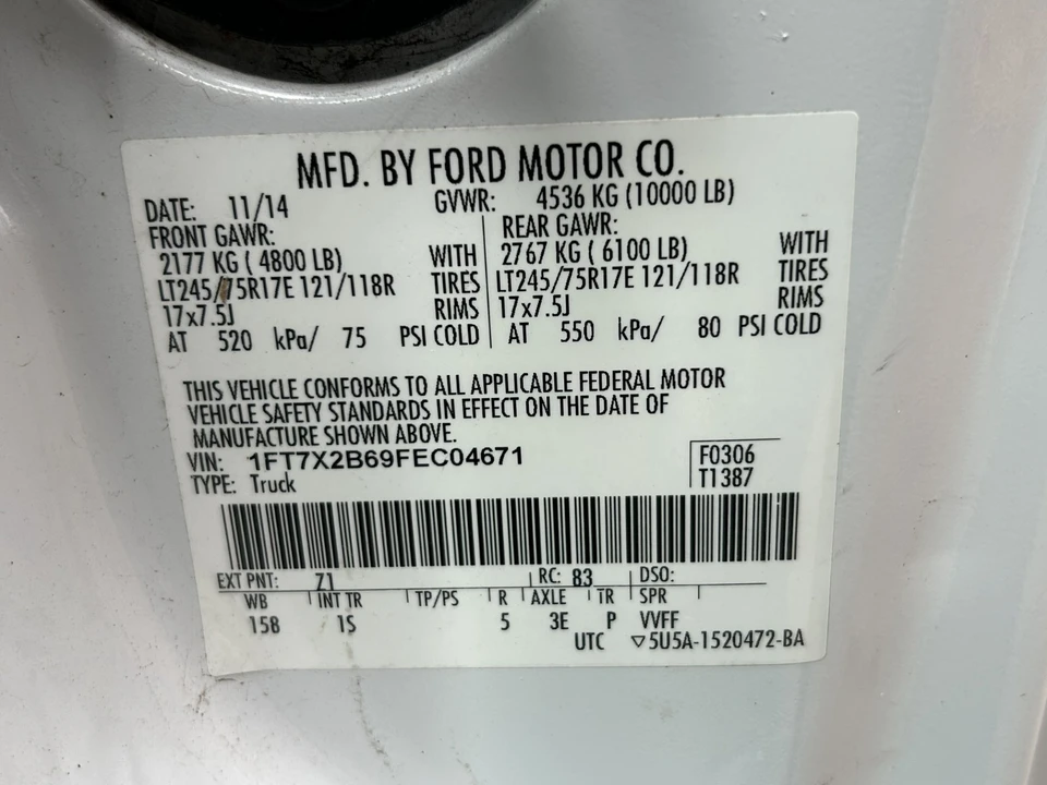 2015 Ford Super Duty 3rd Gen - Image 15 of 15