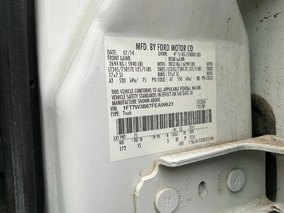 2015 Ford Super Duty 3rd Gen - Image 6 of 6