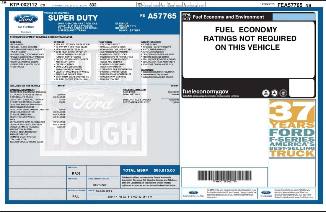 2015 Ford Super Duty 3rd Gen - Image 4 of 12