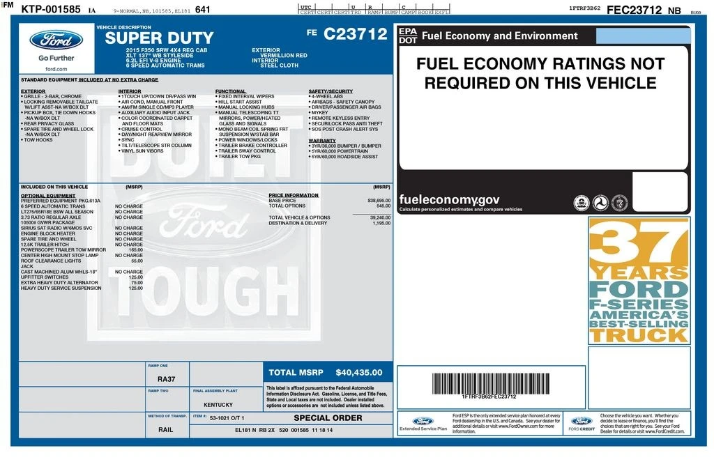 2015 Ford Super Duty 2nd Gen - Image 2 of 12