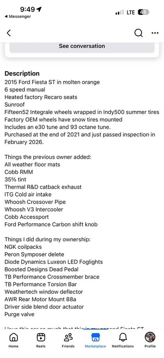 2015 Ford Fiesta - Image 18 of 20