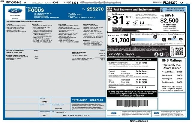2015 Ford Focus 3rd Gen - Image 3 of 21