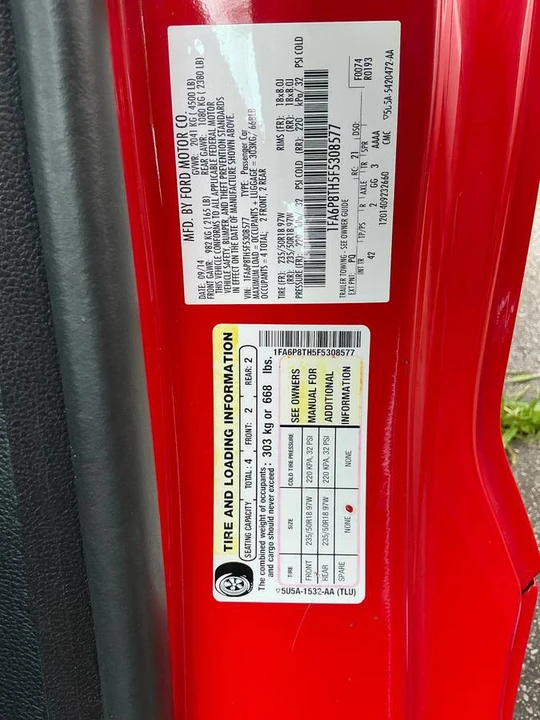 2015 Ford S550 Mustang - Image 21 of 23