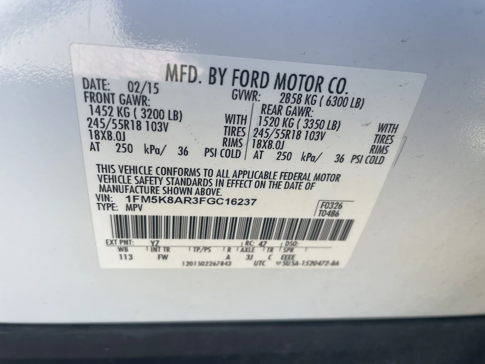 2015 Ford Explorer 5th Gen - Image 2 of 21
