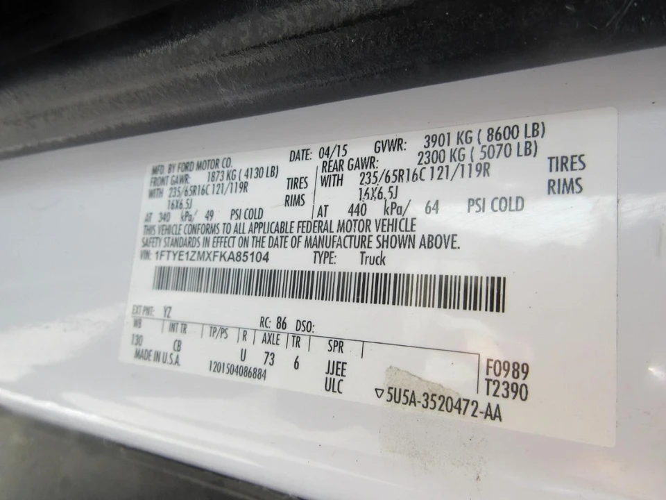 2015 Ford Transit - Image 31 of 31