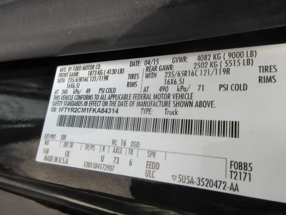 2015 Ford Transit - Image 27 of 31