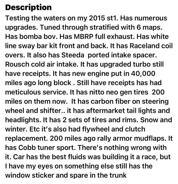 2015 Ford Focus ST 3rd Gen - Image 13 of 13