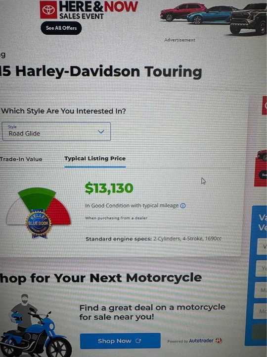 2015 Harley-Davidson Touring Twin Cam - Image 10 of 10
