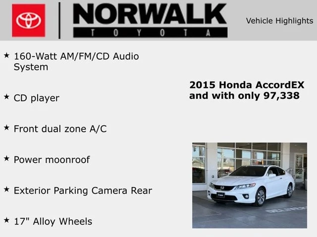 2015 Honda Accord 9th Gen - Image 10 of 21
