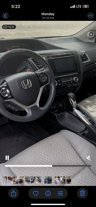2015 Honda Civic 9th Gen - Image 5 of 5