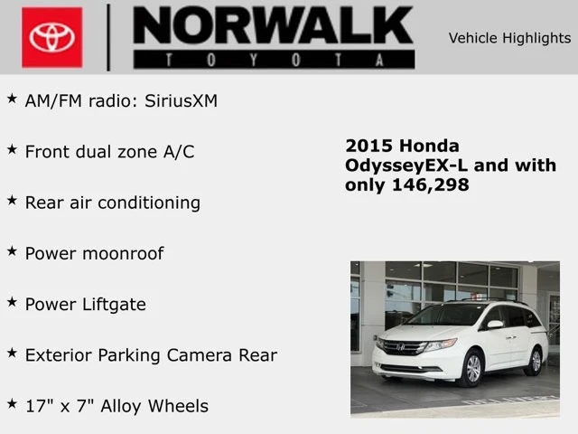 2015 Honda Odyssey - Image 10 of 21