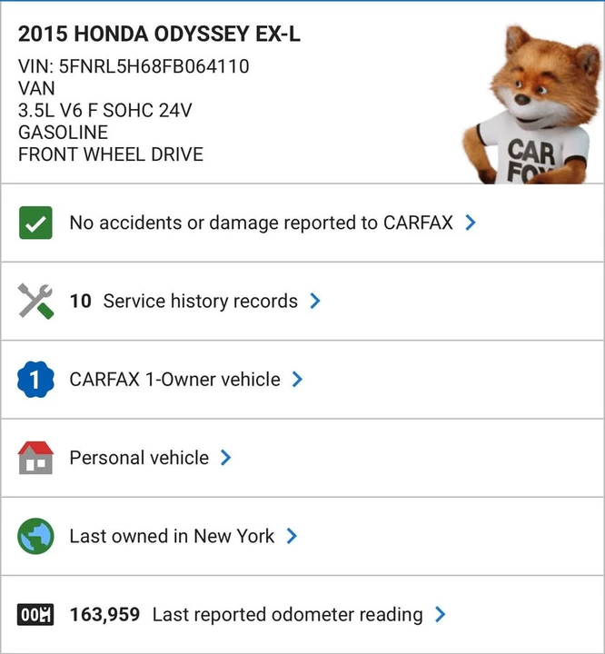 2015 Honda Odyssey - Image 12 of 12
