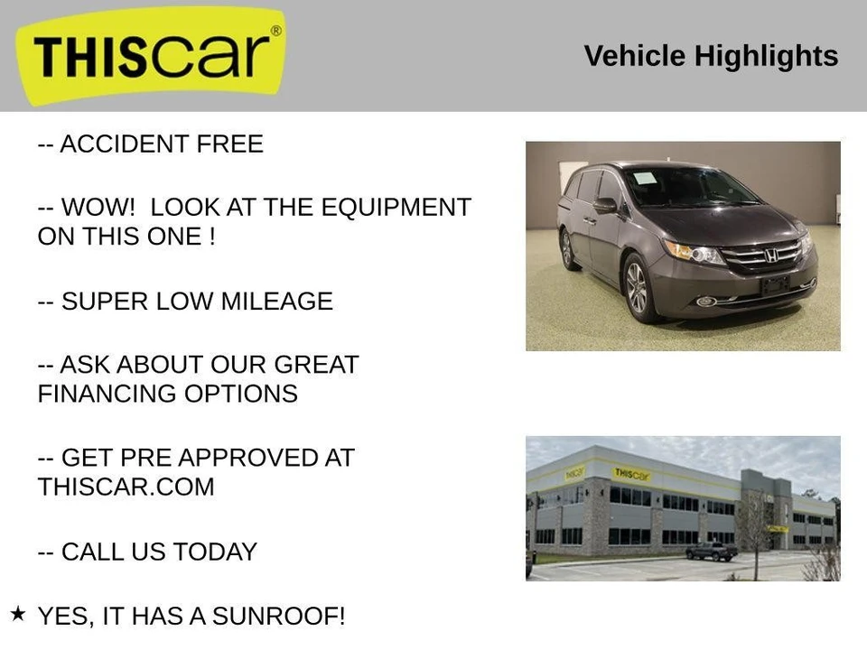 2015 Honda Odyssey - Image 11 of 12