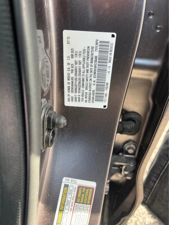2015 Honda CR-V 4th Gen - Image 11 of 11