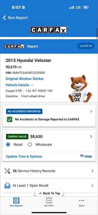 2015 Hyundai Veloster - Image 15 of 15