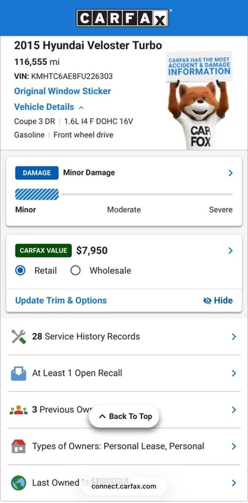 2015 Hyundai Veloster - Image 18 of 20