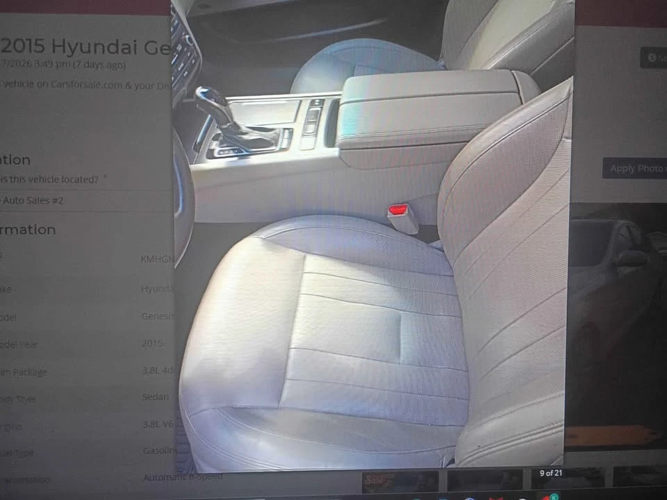 2015 Hyundai Genesis - Image 9 of 20