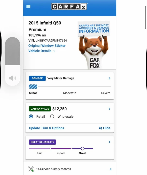 2015 Infiniti Q50 - Image 10 of 10