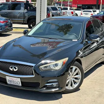 2015 Infiniti Q50 Red Sport 400 Sedan