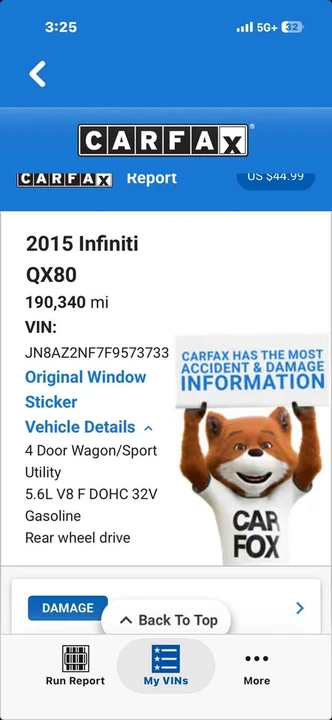 2015 Infiniti QX80 - Image 16 of 16