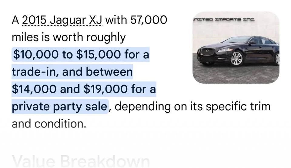 2015 Jaguar X351 XJ - Image 14 of 14