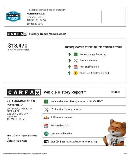 2015 Jaguar X250 XF - Image 2 of 16