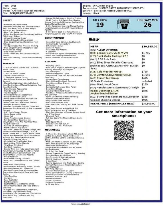 2015 Jeep KL Cherokee - Image 9 of 12