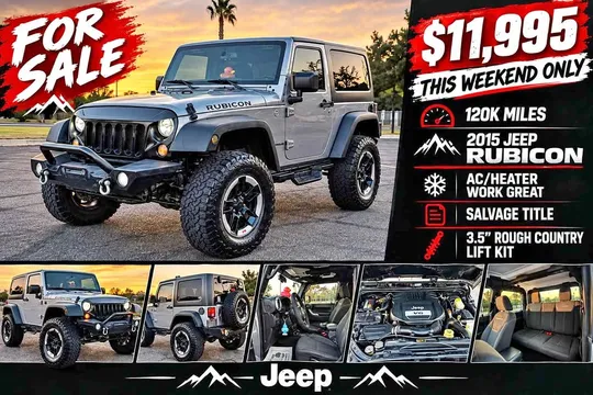 2015 Jeep Wrangler Rubicon Sport Utility 2D