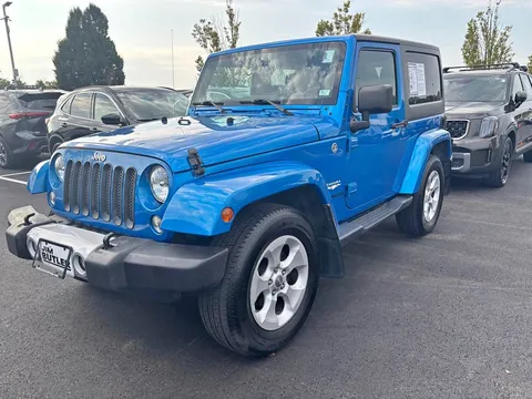 2015 Jeep Wrangler Sahara Sport Utility 2D
