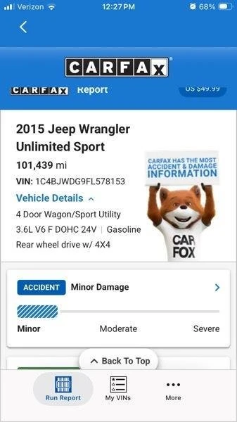 2015 Jeep JK Wrangler - Image 16 of 20