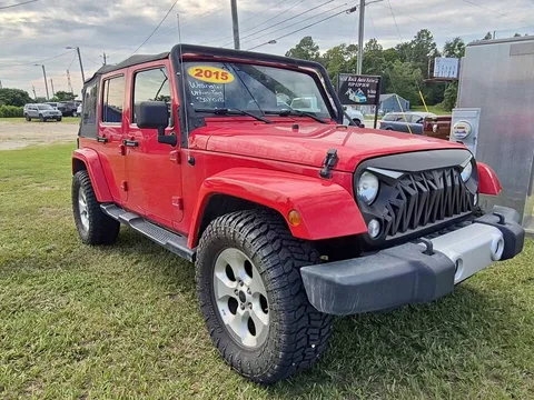 2015 Jeep Wrangler Unlimited Sahara Sport Utility 4D