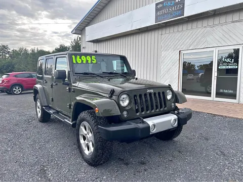 2015 Jeep Wrangler Unlimited Sahara Sport Utility 4D