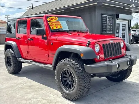 2015 Jeep Wrangler Unlimited Sport S SUV