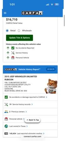 2015 Jeep JK Wrangler - Image 18 of 18