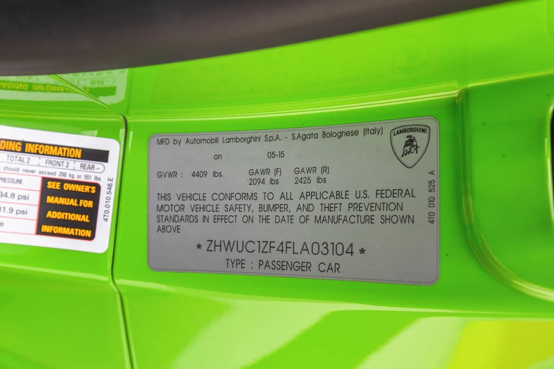 2015 Lamborghini Huracan LP610-4 - Image 18 of 21