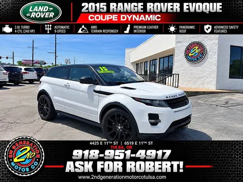2015 Land Rover Range Rover Evoque Coupe Dynamic Sport Utility 2D