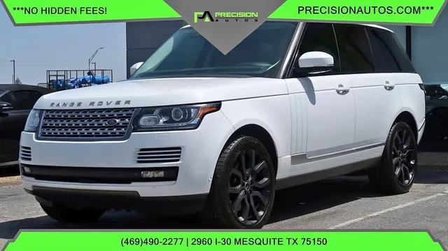 2015 Land Rover Range Rover Supercharged
