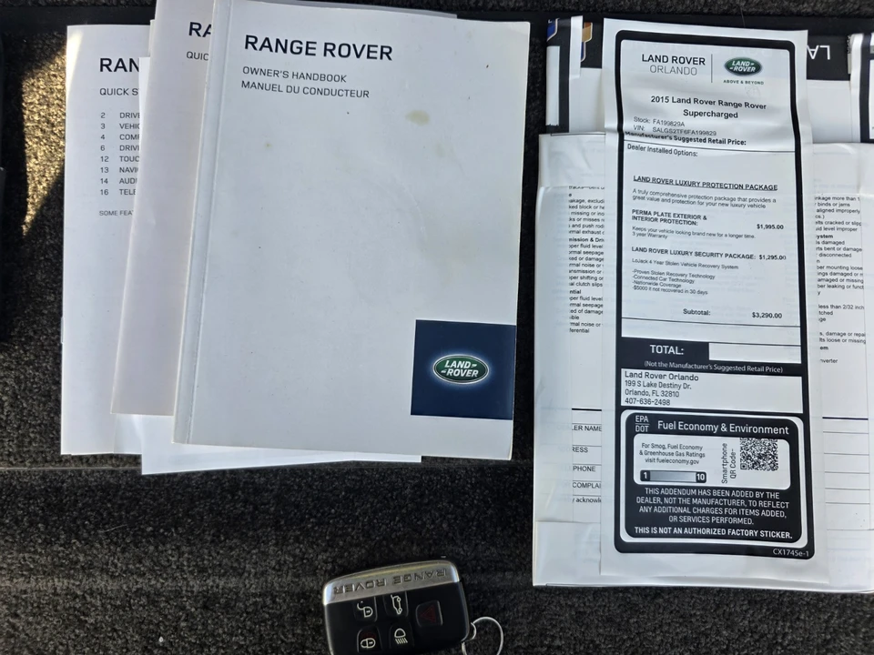 2015 Land Rover Range Rover L405 - Image 9 of 23