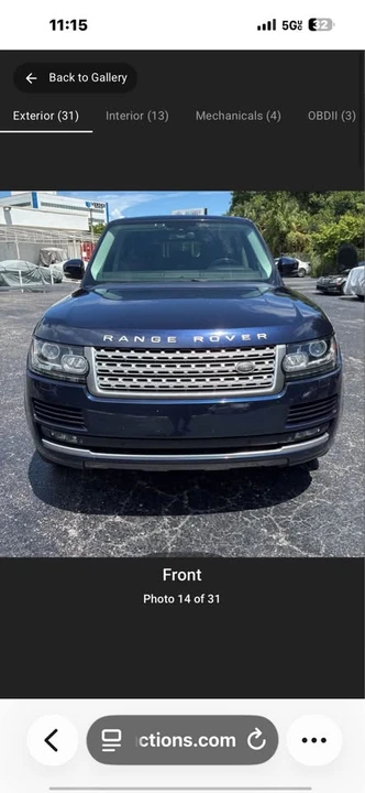 2015 Land Rover Range Rover L405 - Image 9 of 17